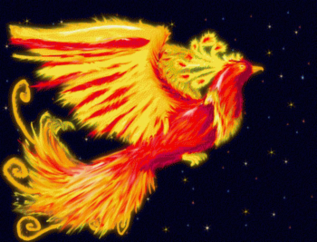 Феникс - феникс, жар-птица - предпросмотр