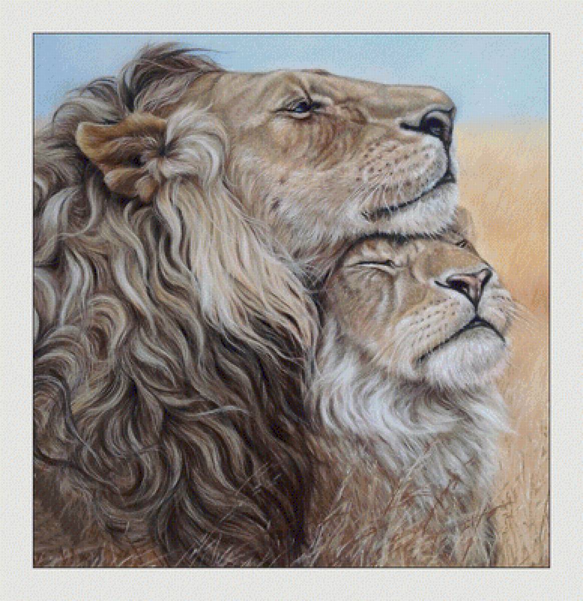 №2110086 - животные, львы, хищники - предпросмотр