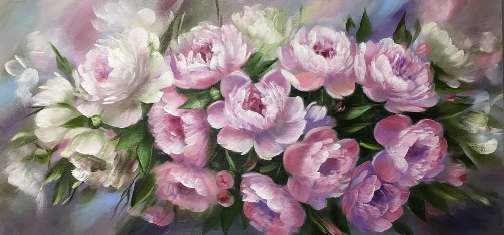 Пионы - оригинал