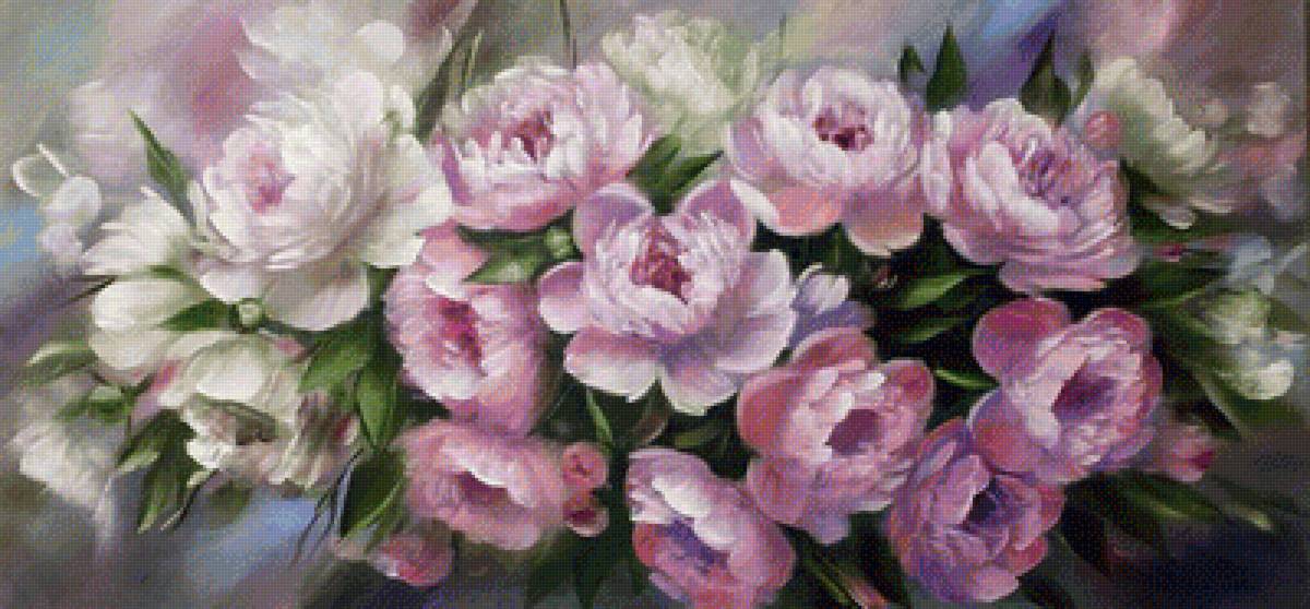 Пионы - предпросмотр