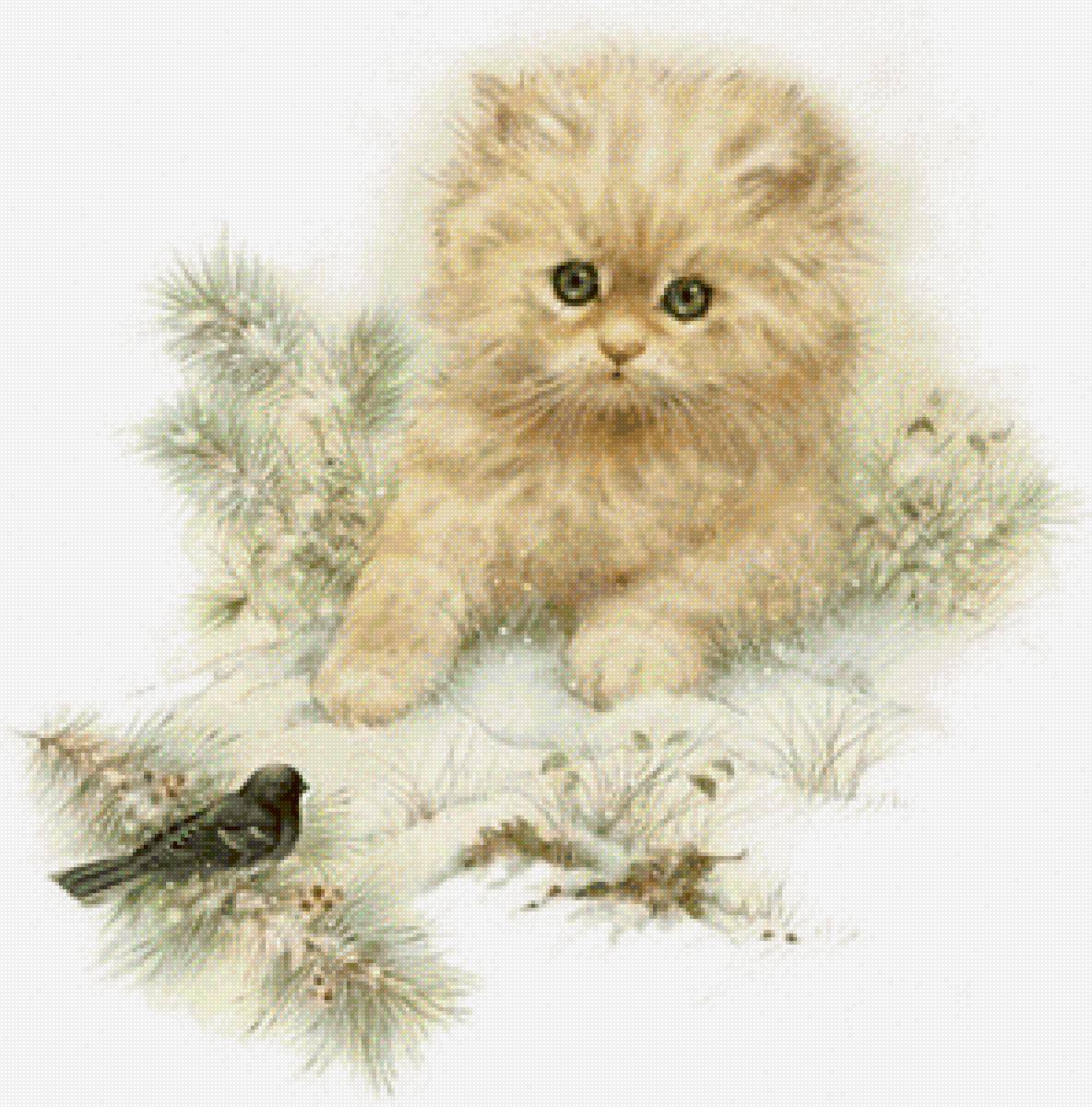 Котенок - кот, животные - предпросмотр