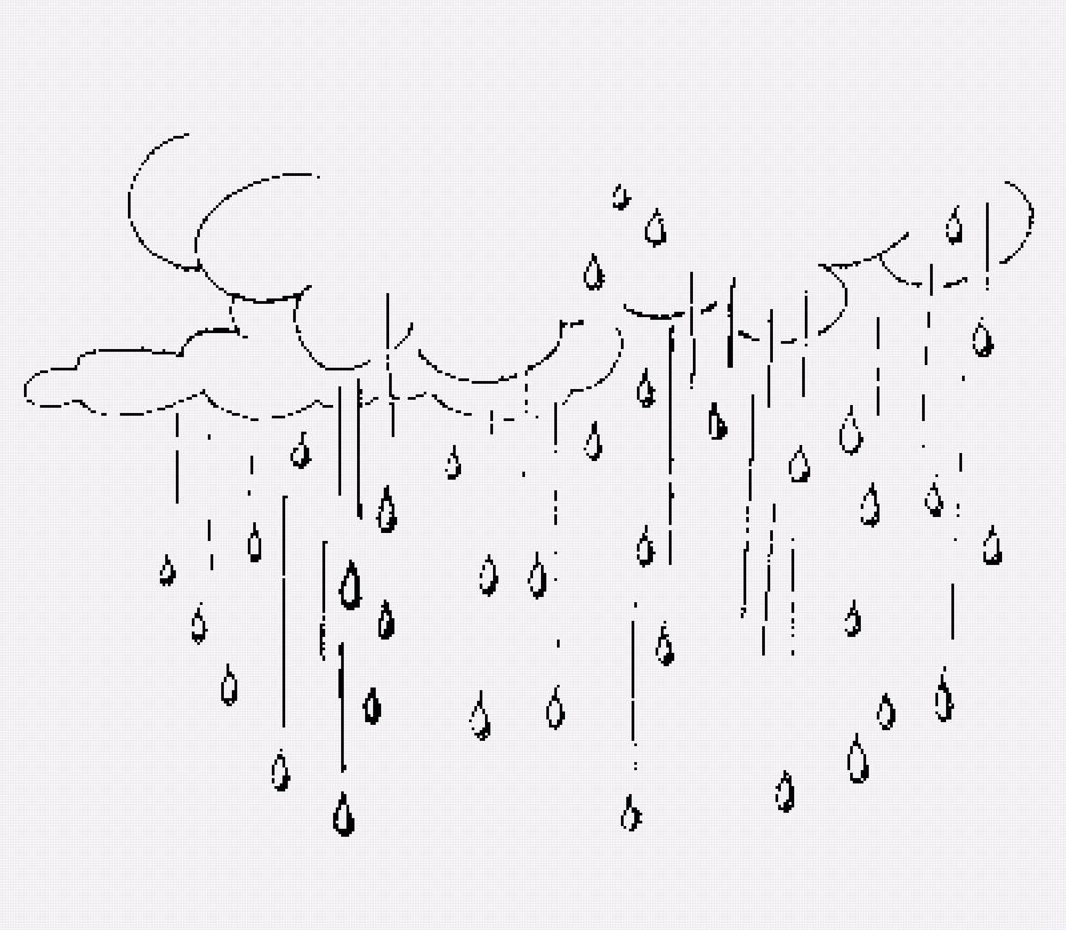 Знак мелкого дождя