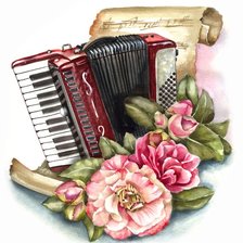 Схема вышивки «harmonika»