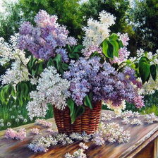 Схема вышивки «цветы»