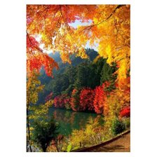 Схема вышивки «Золотая осень»