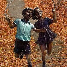 Схема вышивки «niños»