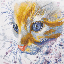 Схема вышивки «голубоглазка»