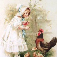 Схема вышивки «Открытка»