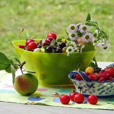 Схема вышивки «Ягодки»