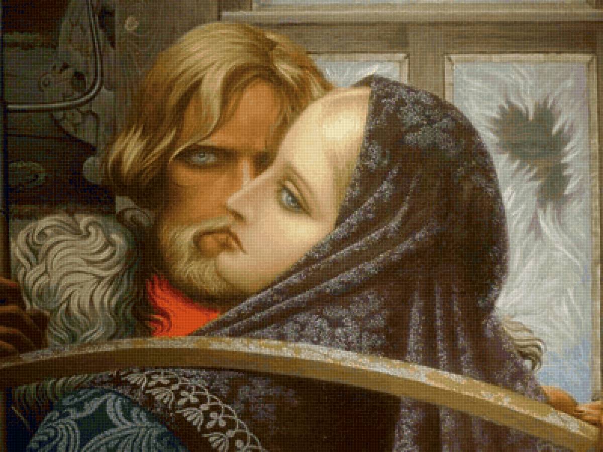 У колодца К. Василев - васильев живопись пара русские - предпросмотр