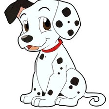 Схема вышивки «долматин»