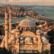 Схема вышивки «Турецкая мечеть»