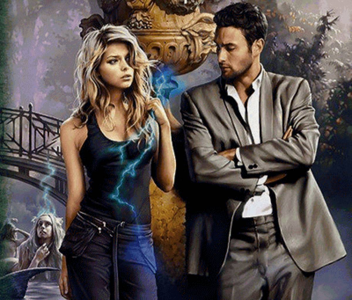 Книга - сказка, иллюстрация, фэнтези - предпросмотр