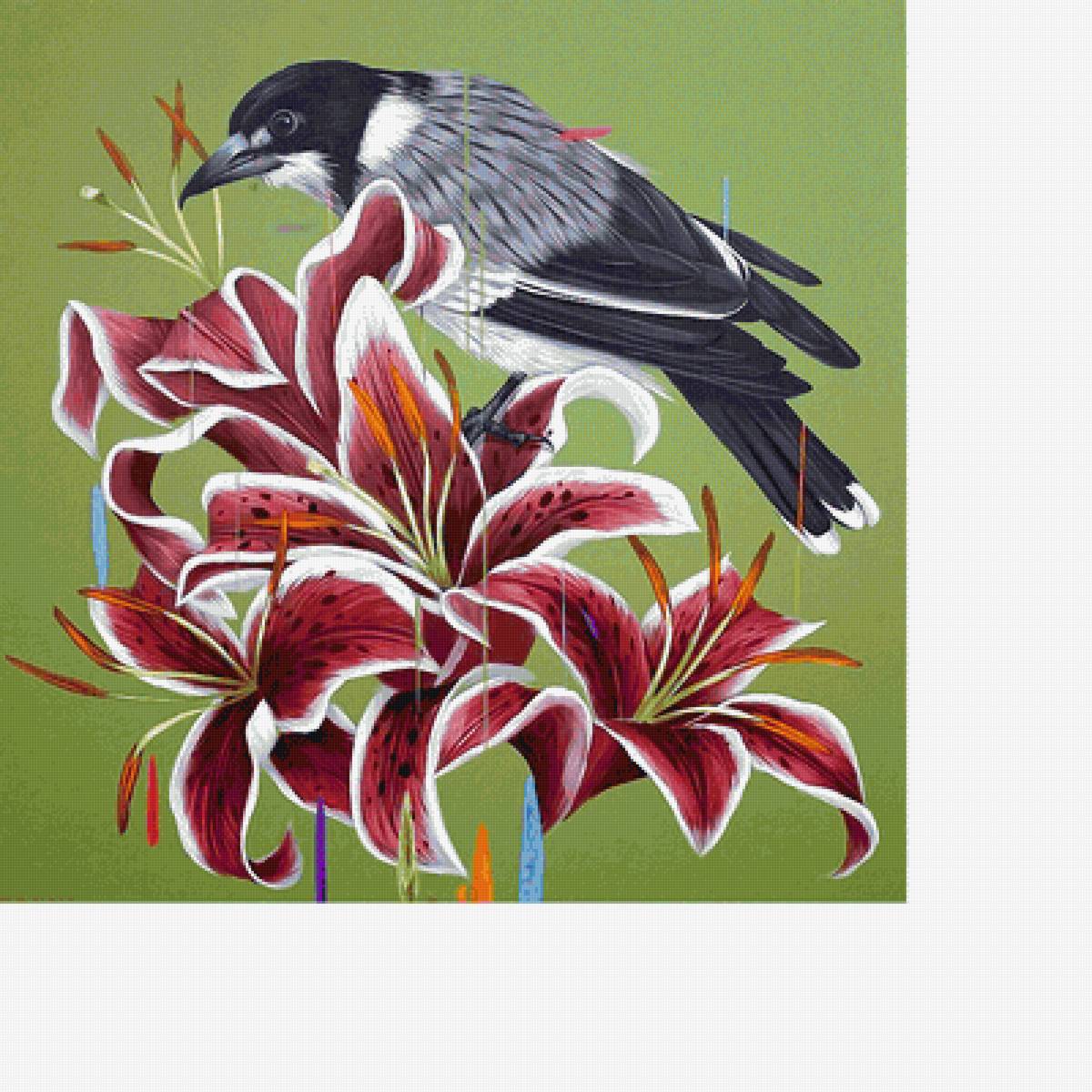 Серия "Птицы" - птицы, фауна - предпросмотр