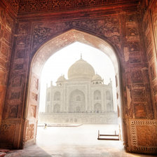 Схема вышивки «Тадж-Махал»