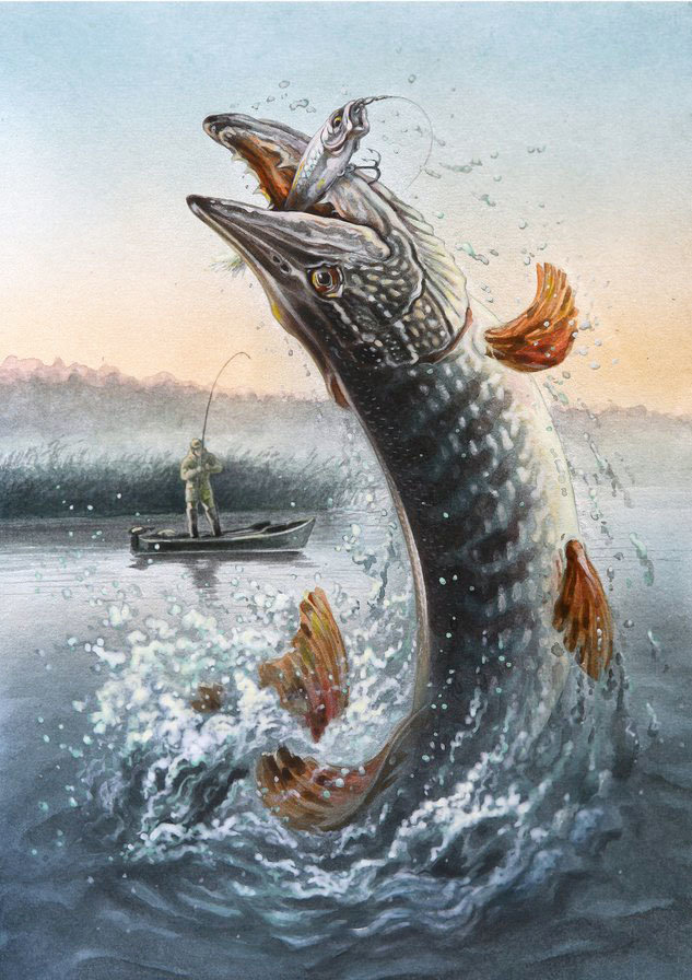 Рыбалка - рыбалка, рыба - оригинал