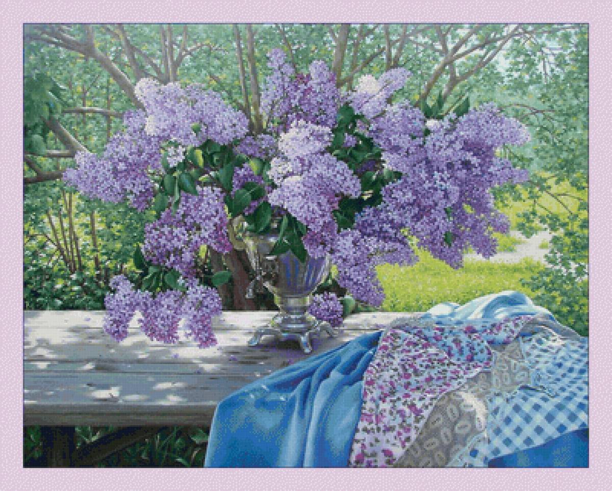 №2116079 - сирень, цветы, пейзаж, натюрморт - предпросмотр