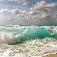 Схема вышивки «Прибой»