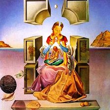 Схема вышивки «Мадонна»