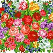 Схема вышивки «Букет коханій»