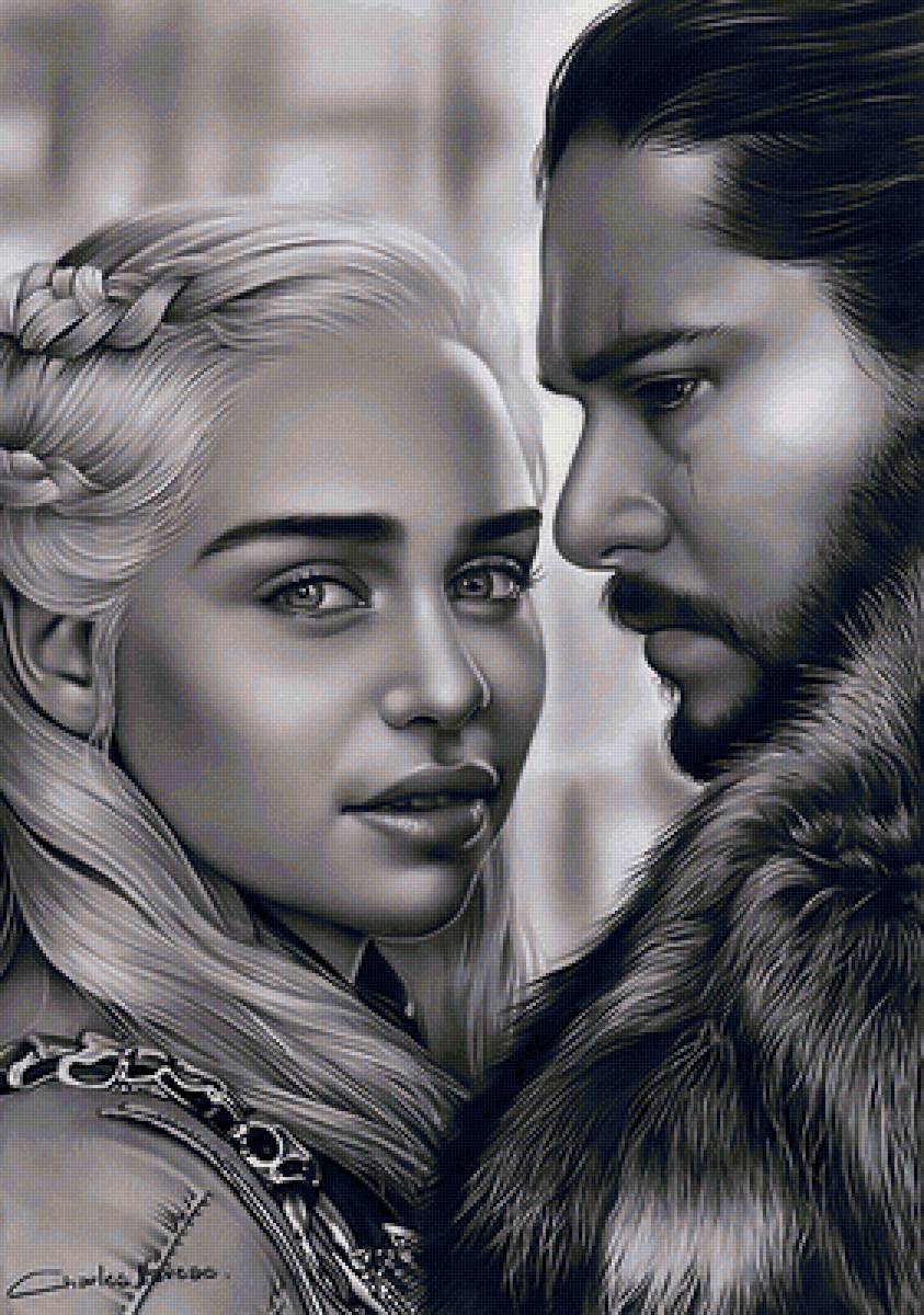 дейнерис и джон сноу - предпросмотр