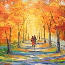 Схема вышивки «осень»