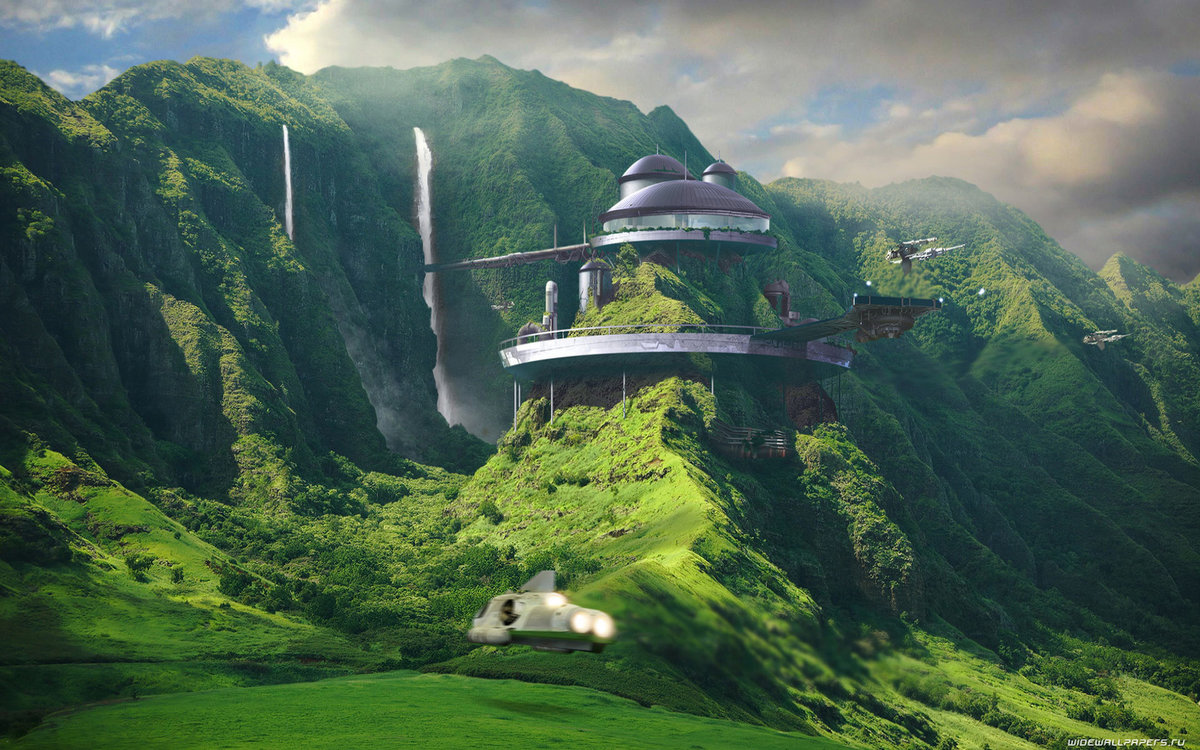 Тайное место - горы, нло - оригинал