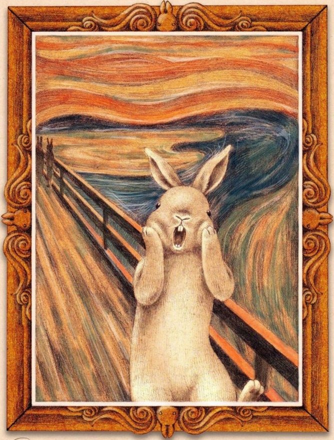 Кролик мунка - кролик, заяц - оригинал