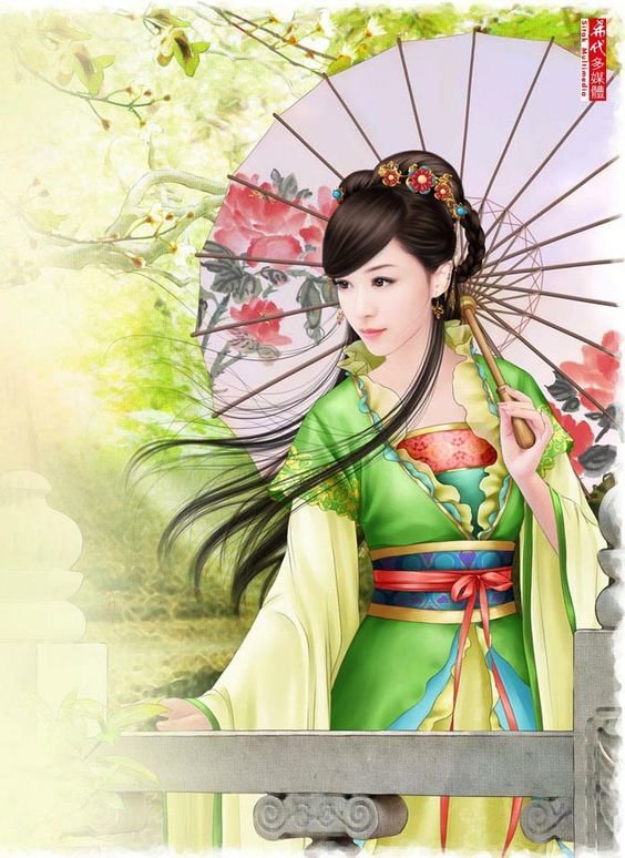 девушка - оригинал