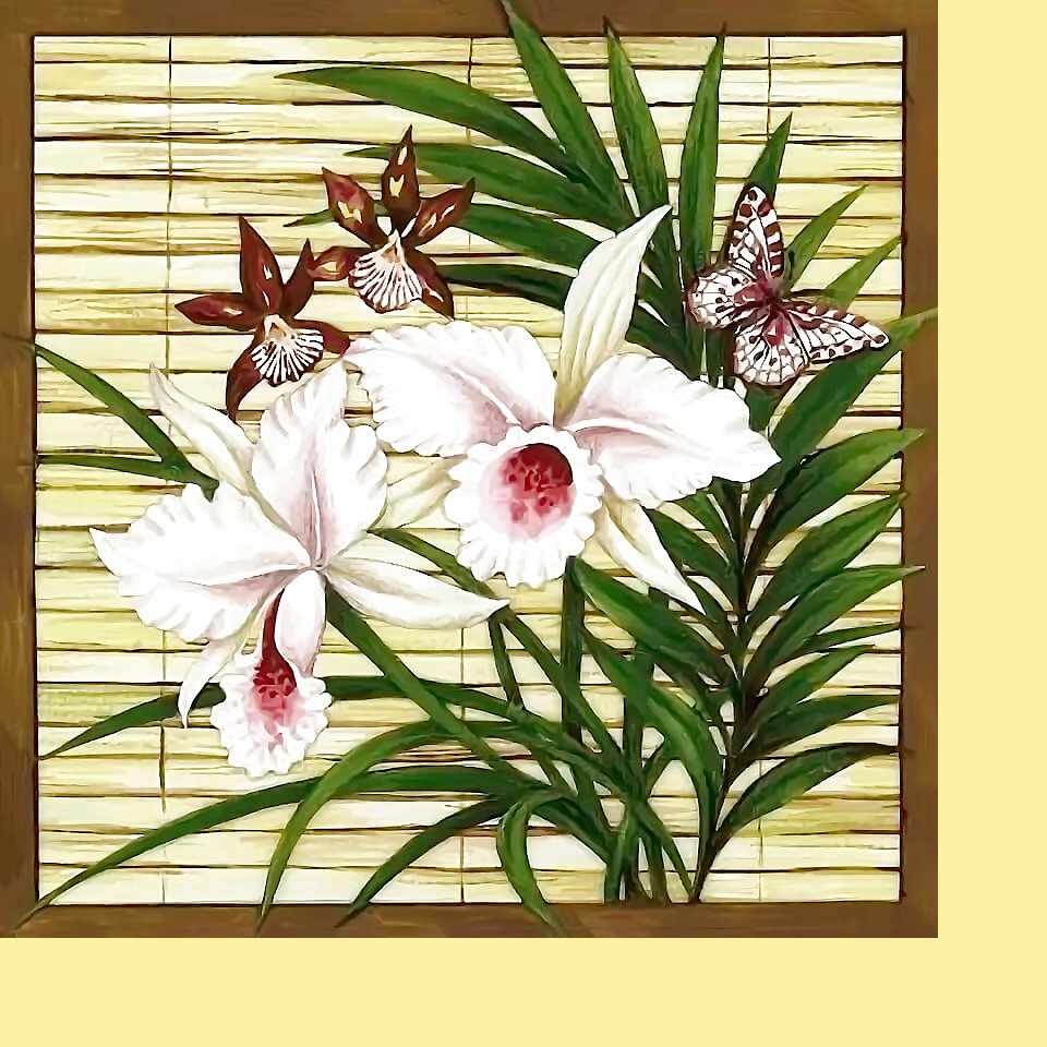 Серия "Орхидеи" - цветы, орхидеи, флора - оригинал