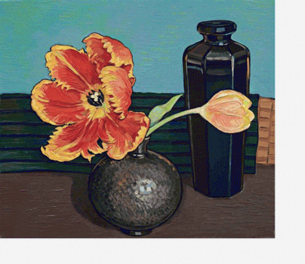 Натюрморт. - цветы, натюрморт, живопись. - предпросмотр