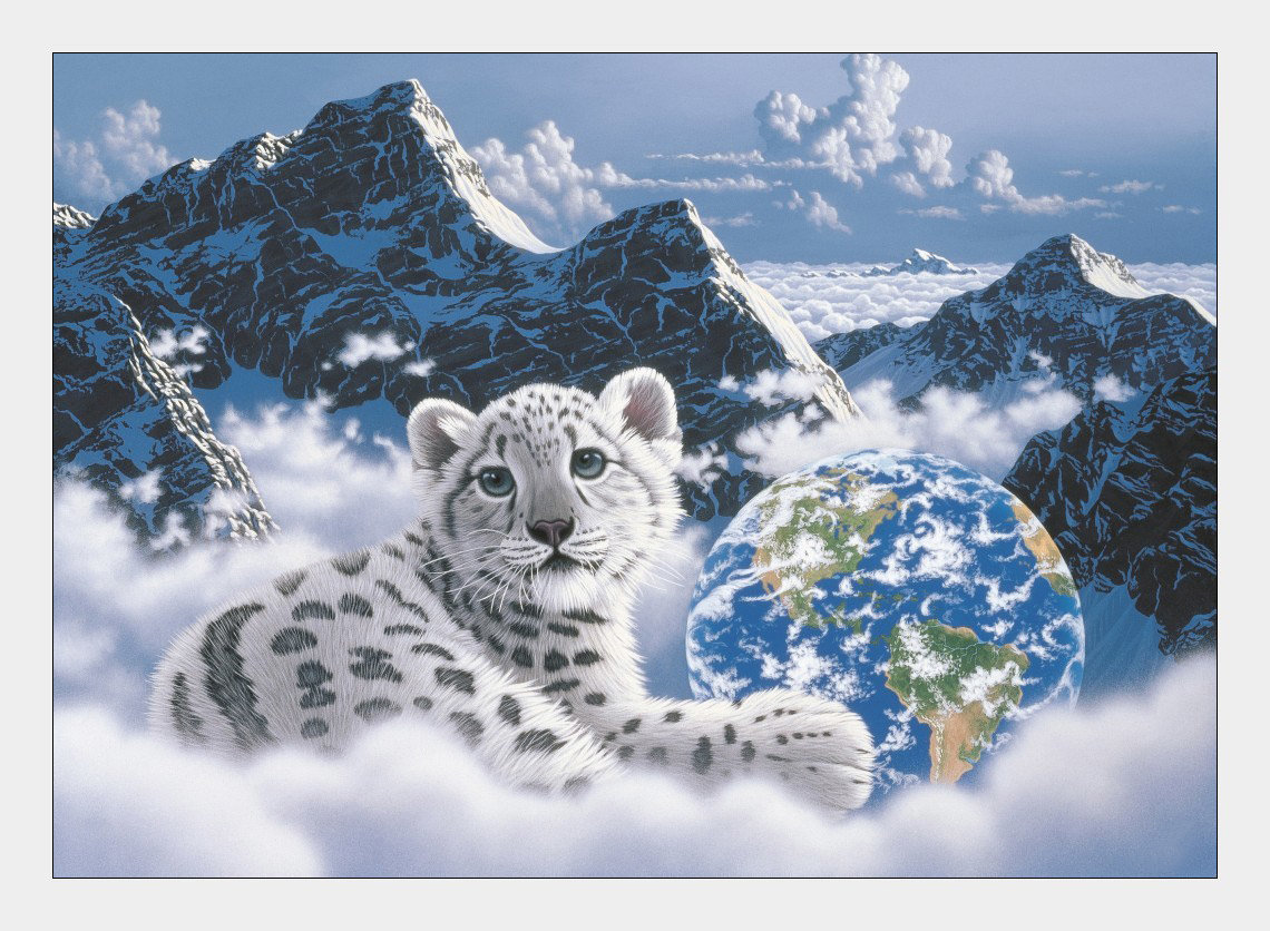 №2121296 - хищники, горы, животные, пейзаж - оригинал