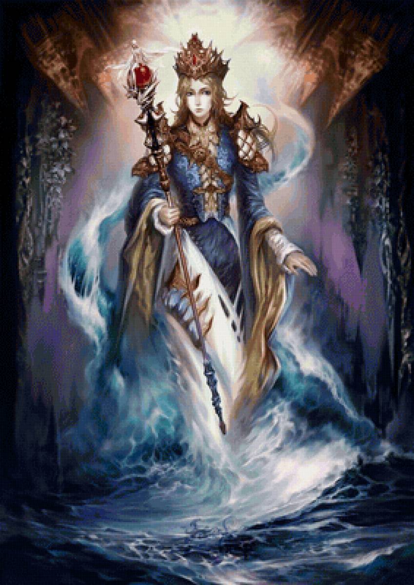 Королева - сказка, фэнтези, иллюстрация - предпросмотр