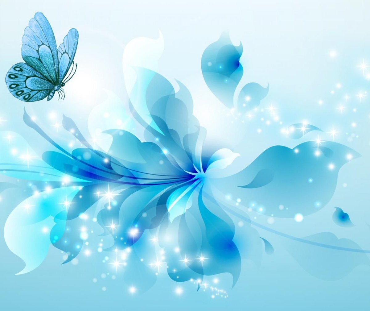 mariposa azul - mariposa - оригинал