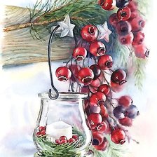 Схема вышивки «акварель»