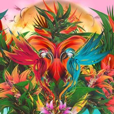 Схема вышивки «Птицы»