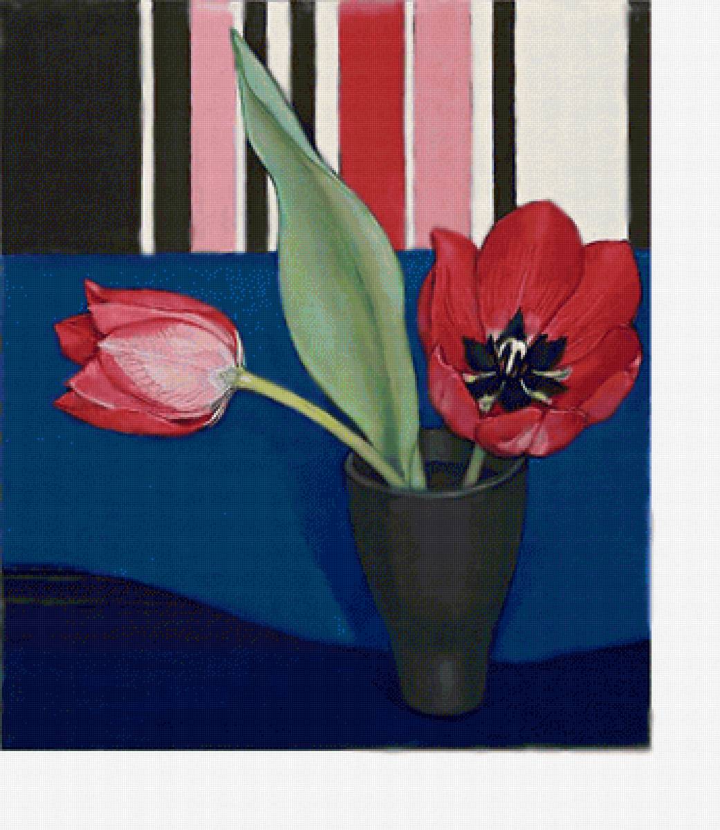 Натюрморт. - живопись., натюрморт, цветы - предпросмотр