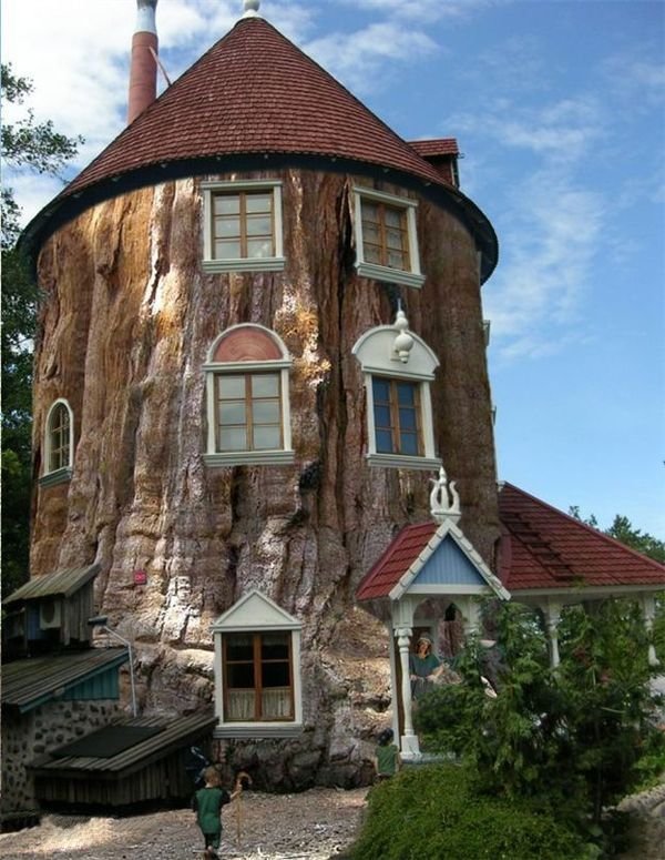 Дом в стволе секвойи - время, дерево, дом - оригинал