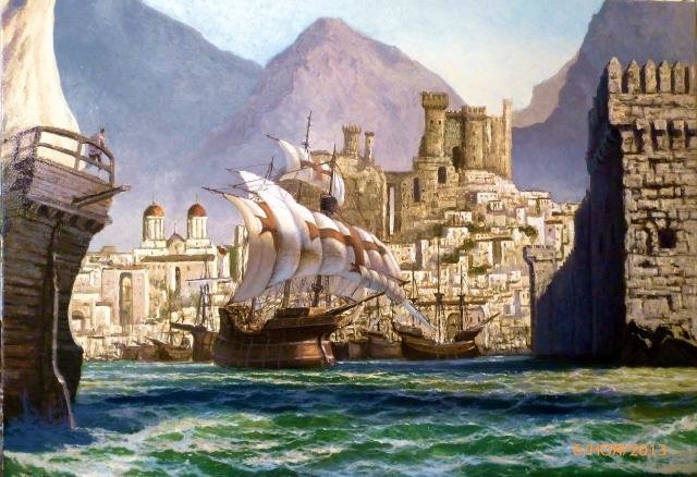 Порт - порт, море, корабль - оригинал