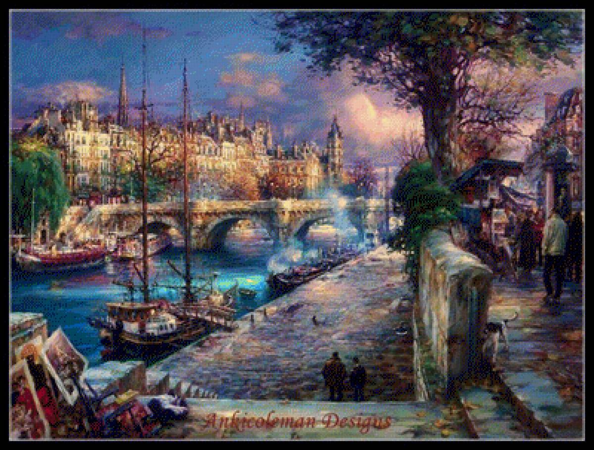 ЦАО ЮН. БЕРЕГА СЕНЫ - пейзаж - предпросмотр