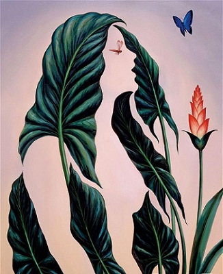 Фантазия - женщина, октавио окампо - оригинал