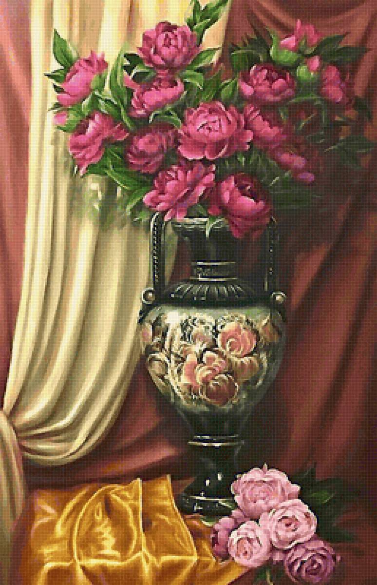 Пионы - предпросмотр