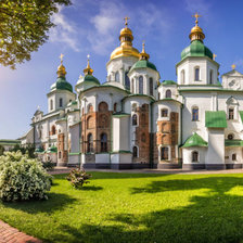 Оригинал схемы вышивки «Собор Святой Софии Киев» (№2123158)