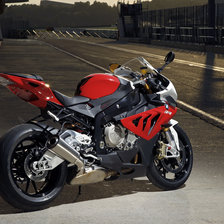 Схема вышивки «Мотоцикл BMW S1000RR»