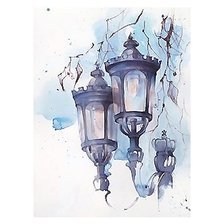 Схема вышивки «акварель»