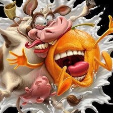 Схема вышивки «НУТРИБУСТ-ГОРЯЩАЯ МИНУТА»