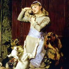 Схема вышивки «Брайтон Ривьер. Новый питомец»