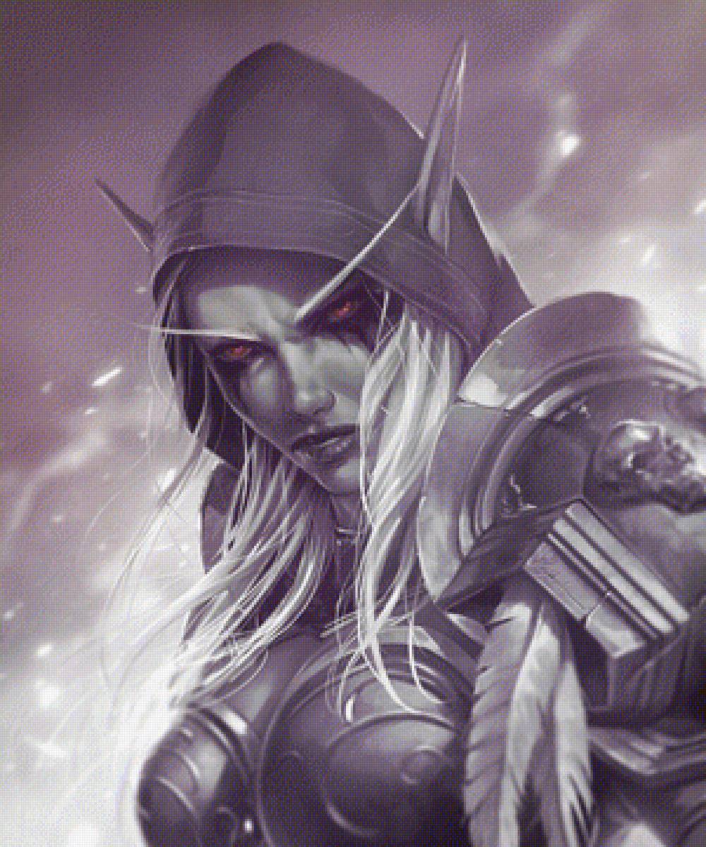 Сильвана - варкрафт, сильвана, warcraft - предпросмотр