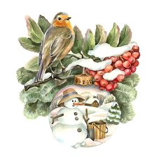 Схема вышивки «акварель»