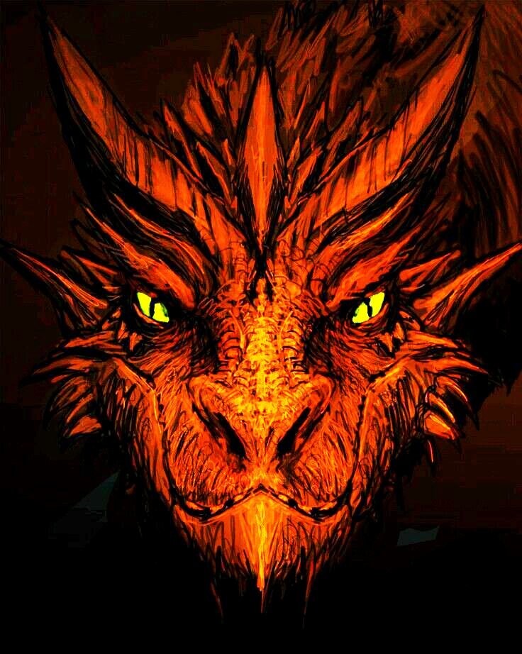 Дракон Смауг - драконы - оригинал